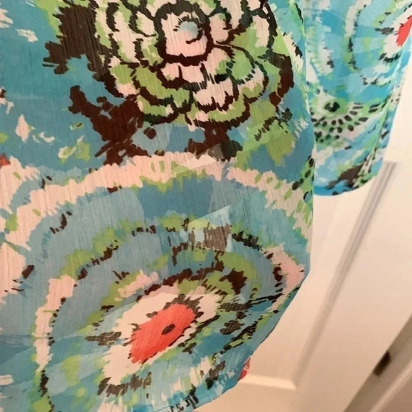 Tribal Multicolor Floral Midi Dress - Picture 9 of 10